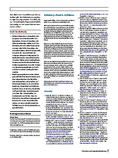 Vorschauseite 5: Arm und krank? Sozialbedingte gesundheitliche Ungleichheiten bei Studierenden