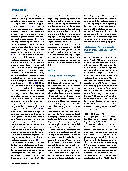Vorschauseite 2: Monitoring der Implementierungsbereitschaft in Veränderungsprozessen