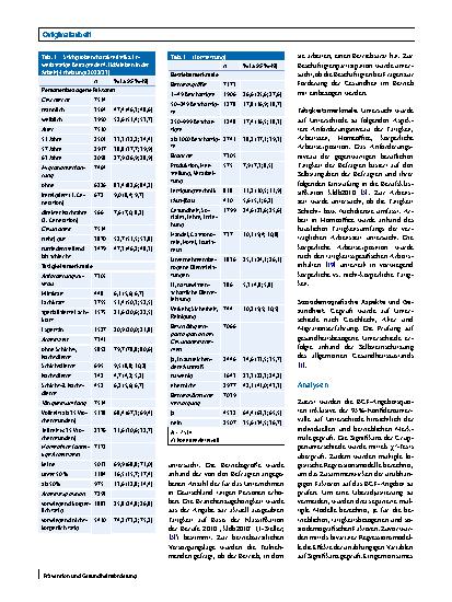 Vorschauseite 2: Gesundheitsförderung für Beschäftigte 50plus – Ergebnisse der lidA-Studie 2022/23