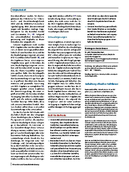 Vorschauseite 6: Gesundheitsförderung für Beschäftigte 50plus – Ergebnisse der lidA-Studie 2022/23