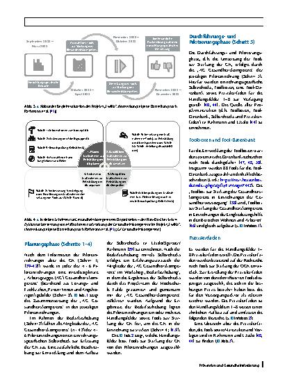 Vorschauseite 5: Implementierung von Maßnahmen zur Stärkung der organisationalen Gesundheitskompetenz im Krankenhaus, Einrichtungen der Pflege und Eingliederungshilfe: Evaluationsergebnisse aus de…