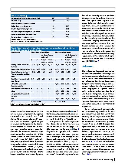 Vorschauseite 5: Der Zusammenhang zwischen Geschlechterrollenkonflikt und depressivem Syndrom bei männlichen Studierenden – Ergebnisse einer Online-Befragung an der Universität zu Köln