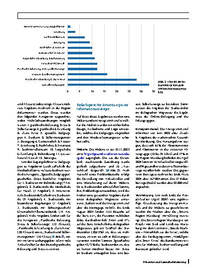 Vorschauseite 5: Wie können Studierende über gesundheitsförderliche Angebote an ihrem Studienort informiert werden?