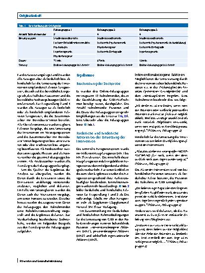 Vorschauseite 4: Einflussfaktoren bei einer ganzheitlichen Diagnostik zur Förderung der Arbeitsfähigkeit. Eine Fokusgruppenstudie