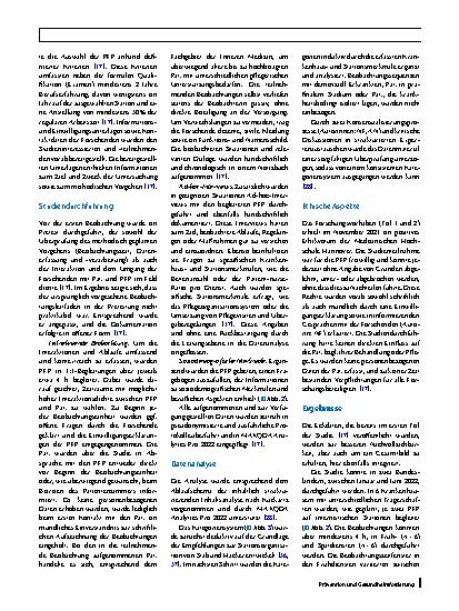 Vorschauseite 5: Gesundheitskompetenz und Pflege: Förderung der professionsbezogenen Gesundheitskompetenz in der akutstationären Pflegeorganisation – Analyse des aktuellen Stands mittels teilnehme…