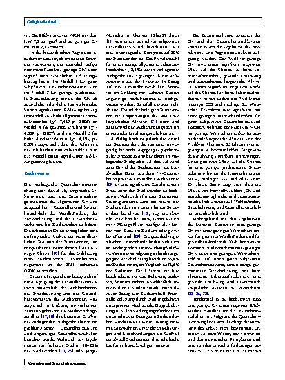Vorschauseite 6: Gesundheitskompetenz und assoziierte Gesundheitsindikatoren unter den Studierenden der SRH-Hochschule in Nordrhein-Westfalen