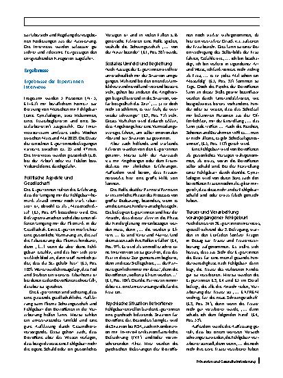 Vorschauseite 5: Konzeptionelle Gestaltung einer digitalen Begleitung für Betroffene mit Kinderwunsch nach Fehlgeburt – Ergebnisse einer qualitativen Interviewstudie