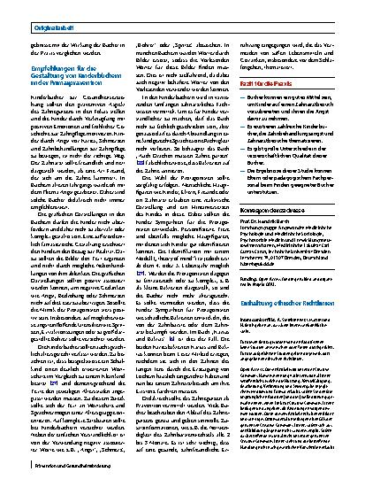 Vorschauseite 4: Kinderbücher zum Zähneputzen und zu Zahnarztbesuchen. Eine empirische Analyse