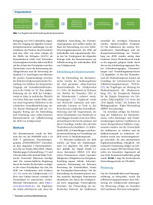 Vorschauseite 2: Selbstreflexion digitaler Gesundheitskompetenz in der Schule. Entwicklung eines Kurzinstruments für Schulpersonal