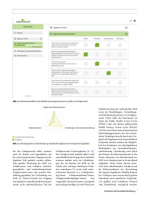 Vorschauseite 5: Selbstreflexion digitaler Gesundheitskompetenz in der Schule. Entwicklung eines Kurzinstruments für Schulpersonal