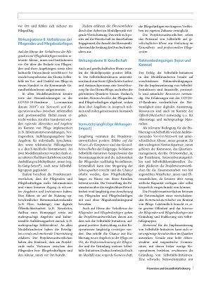 Vorschauseite 5: Selbsthilfe im Vorund Umfeld von Pflege