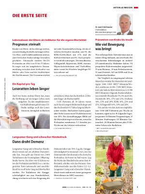 Vorschauseite 1: Leseratten leben länger