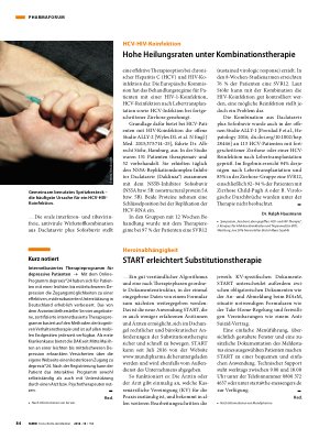 Vorschauseite 1: START erleichtert Substitutionstherapie