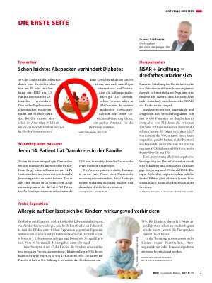 Vorschauseite 1: Schon leichtes Abspecken verhindert Diabetes