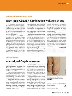 Vorschauseite 1: Nicht jede ICS/LABA-Kombination wirkt gleich gut