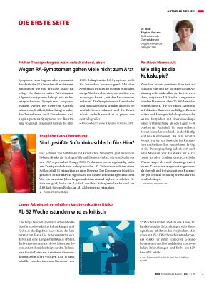 Vorschauseite 1: Ab 52 Wochenstunden wird es kritisch