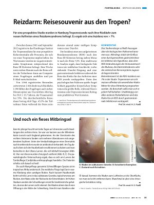 Vorschauseite 1: Reizdarm: Reisesouvenir aus den Tropen?