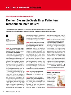 Vorschauseite 1: Denken Sie an die Seele Ihrer Patienten, nicht nur an ihren Bauch!