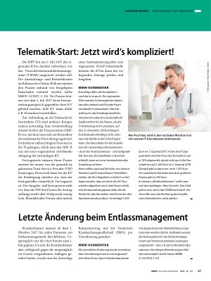 Vorschauseite 1: Telematik-Start: Jetzt wird’s kompliziert!