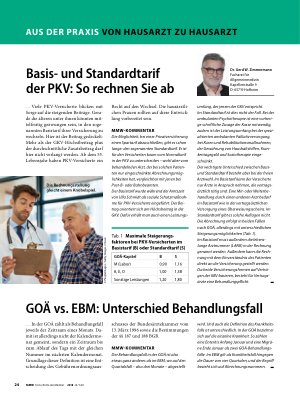 Vorschauseite 1: Basisund Standardtarif der PKV: So rechnen Sie ab