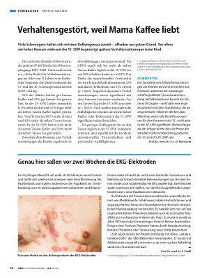 Vorschauseite 1: Verhaltensgestört, weil Mama Kaffee liebt