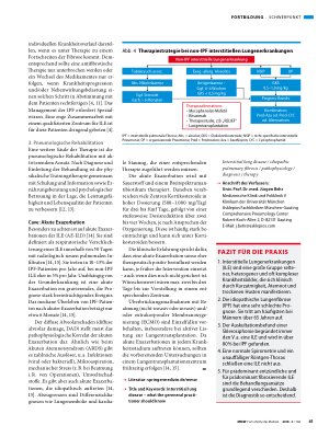 Vorschauseite 4: Interstitielle Lungenerkrankungen: Was muss der Hausarzt wissen?