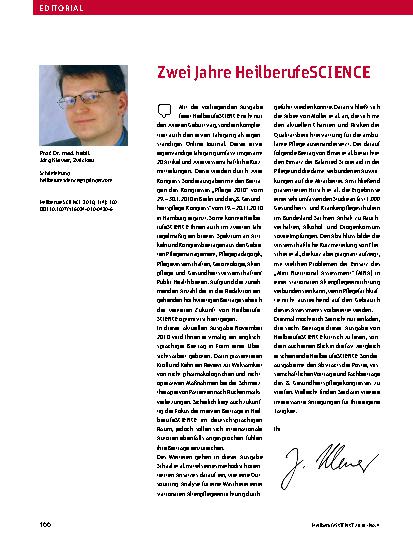 Vorschauseite 1: Zwei Jahre HeilberufeSCIENCE