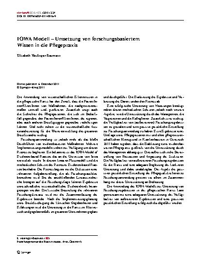 Vorschauseite 1: IOWA Modell