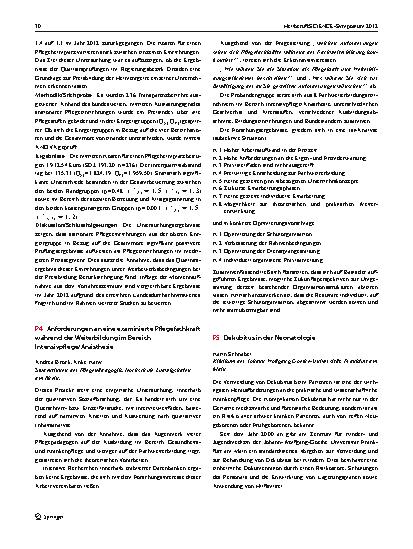 Vorschauseite 3: HeilberufeSCIENCE-Symposium 2012