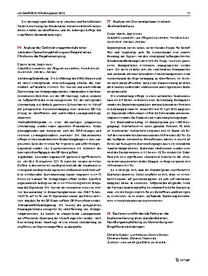 Vorschauseite 4: HeilberufeSCIENCE-Symposium 2012