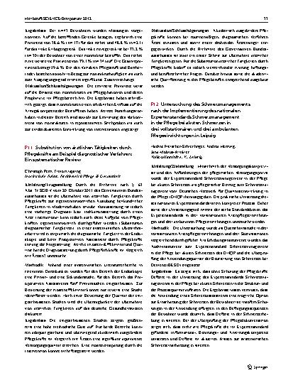 Vorschauseite 6: HeilberufeSCIENCE-Symposium 2012