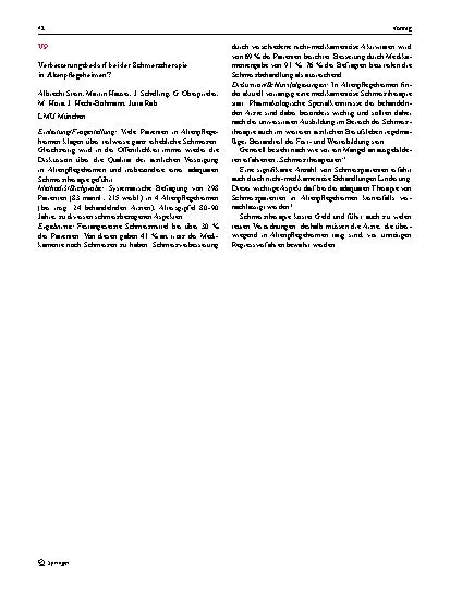 Vorschauseite 6: HeilberufeSCIENCE-Symposium 2012 – Abstracts der Vorträge