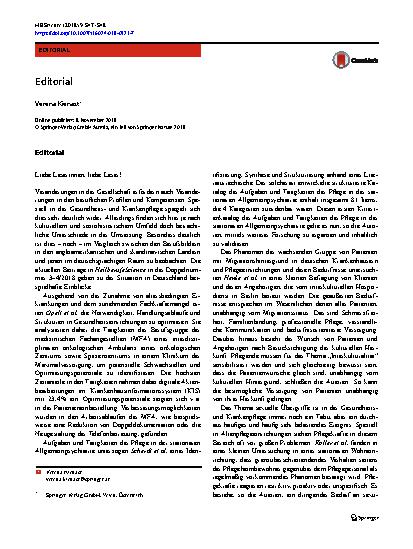 Vorschauseite 1: Editorial