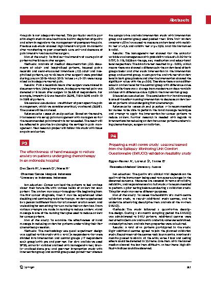 Vorschauseite 2: The 18th European Doctorial Converence in Nursing Science – EDCNS