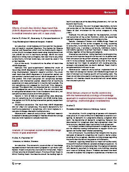 Vorschauseite 4: The 18th European Doctorial Converence in Nursing Science – EDCNS