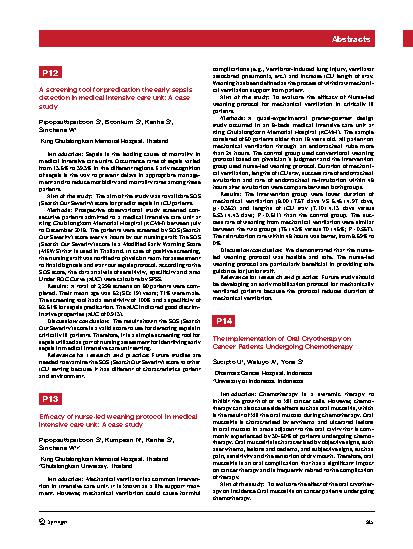 Vorschauseite 6: The 18th European Doctorial Converence in Nursing Science – EDCNS