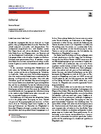 Vorschauseite 1: Editorial