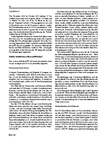 Vorschauseite 6: Ein pflegegeleitetes Sekundärpräventionsprogramm für Menschen nach einem akuten Koronarsyndrom aus Sicht von Gesundheitsexpertinnen und -experten in Österreich – eine qualitative…