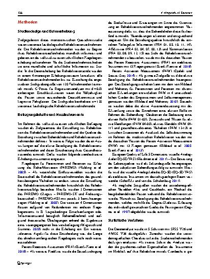 Vorschauseite 4: Selbstbestimmung und Gesundheitszustand – eine Pfadanalyse in der kardiologischen Rehabilitation