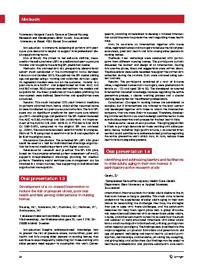 Vorschauseite 4: The 19th European Doctoral Conference Nursing Science – EDCNS