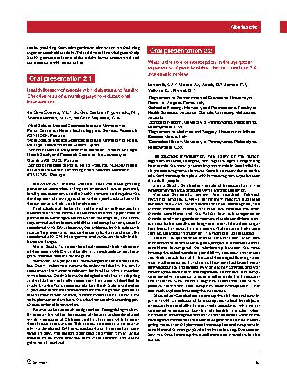 Vorschauseite 5: The 19th European Doctoral Conference Nursing Science – EDCNS