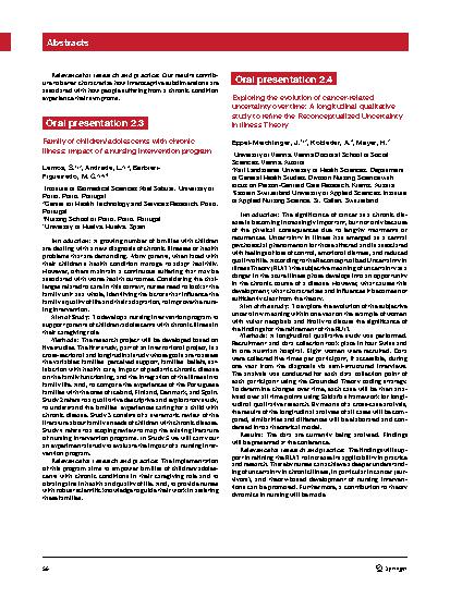 Vorschauseite 6: The 19th European Doctoral Conference Nursing Science – EDCNS