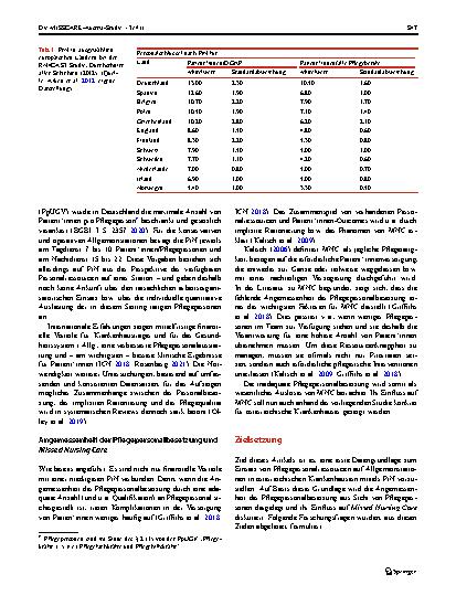 Vorschauseite 5: Die MISSCARE-Austria-Studie – Teil II