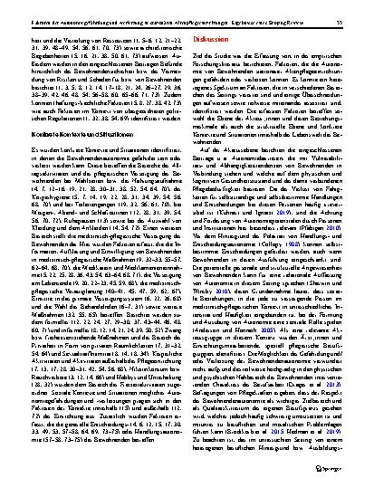 Vorschauseite 6: Faktoren der Autonomiegefährdung und -verletzung in stationären Altenpflegeeinrichtungen: Ergebnisse eines Scoping Review