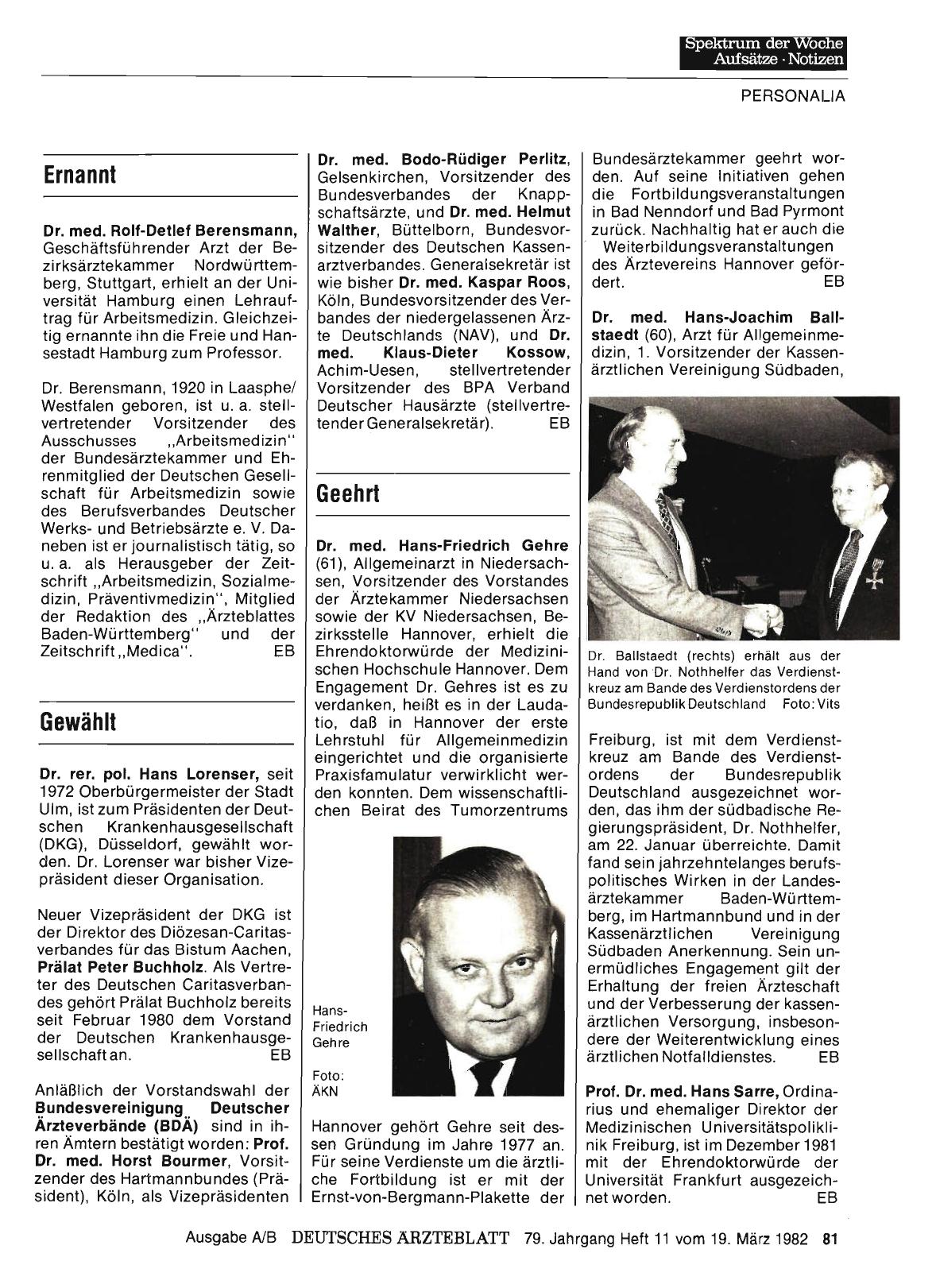 Vorschauseite 1: Geehrt