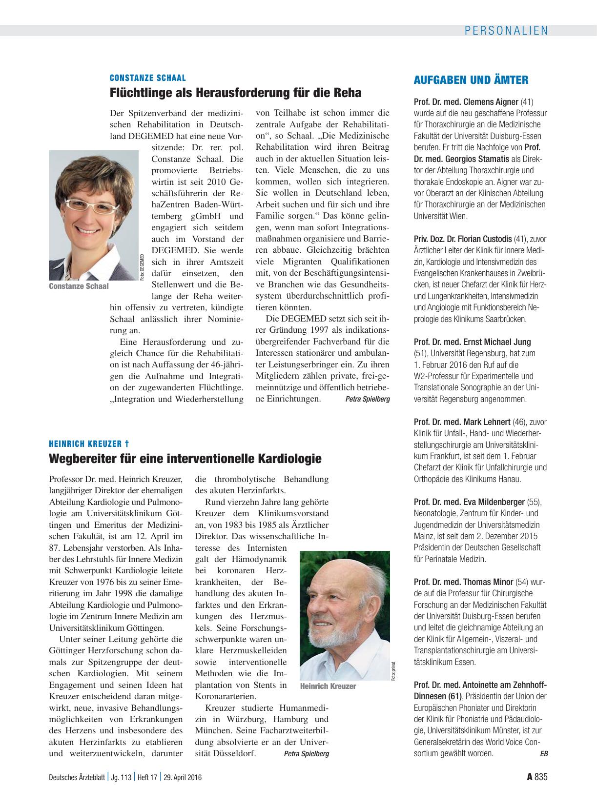 Vorschauseite 1: Aufgaben und Ämter