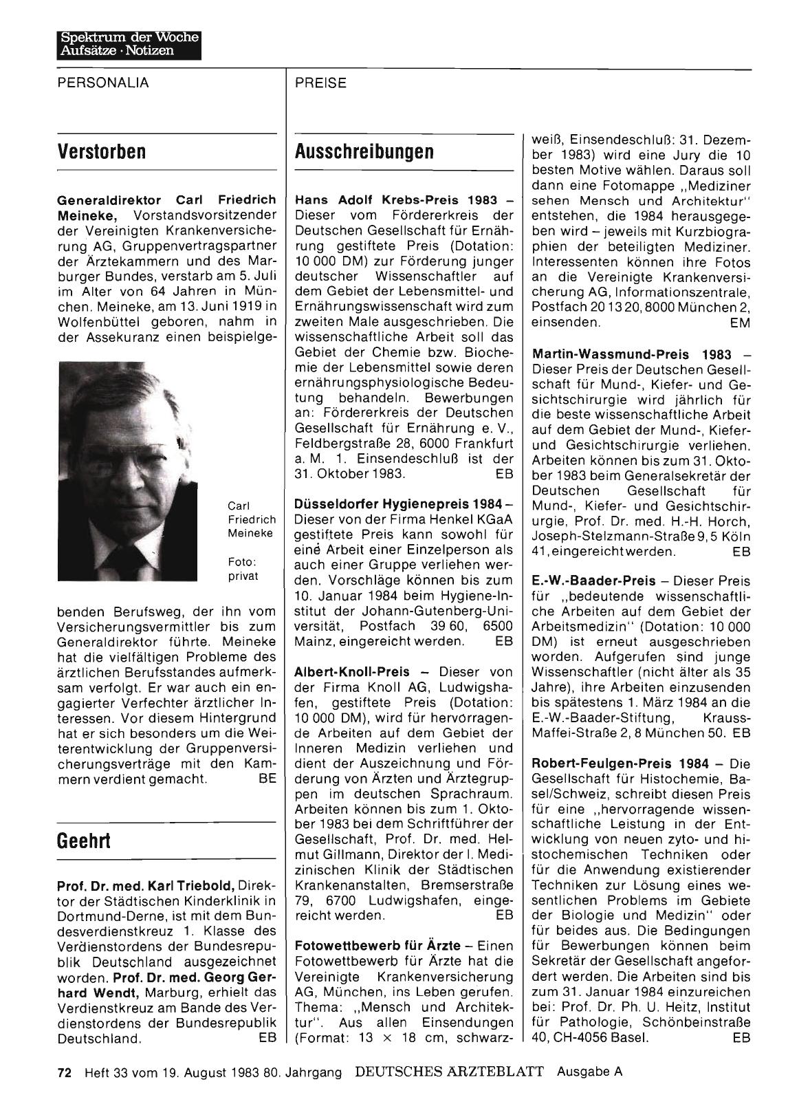 Vorschauseite 1: Geehrt