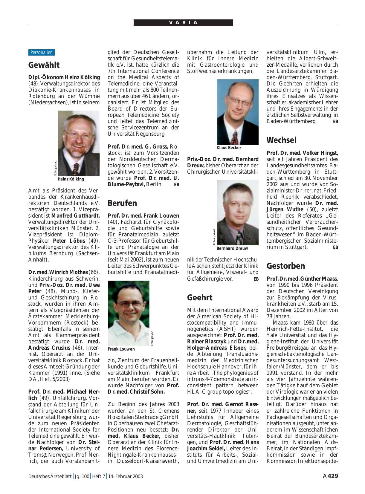 Vorschauseite 1: Wechsel