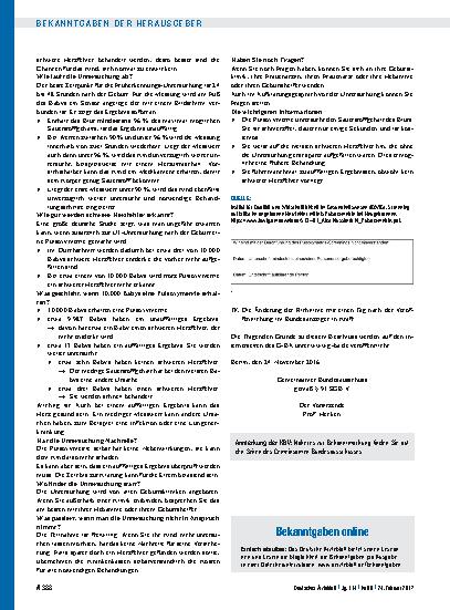 Vorschauseite 1: Bekanntgaben online