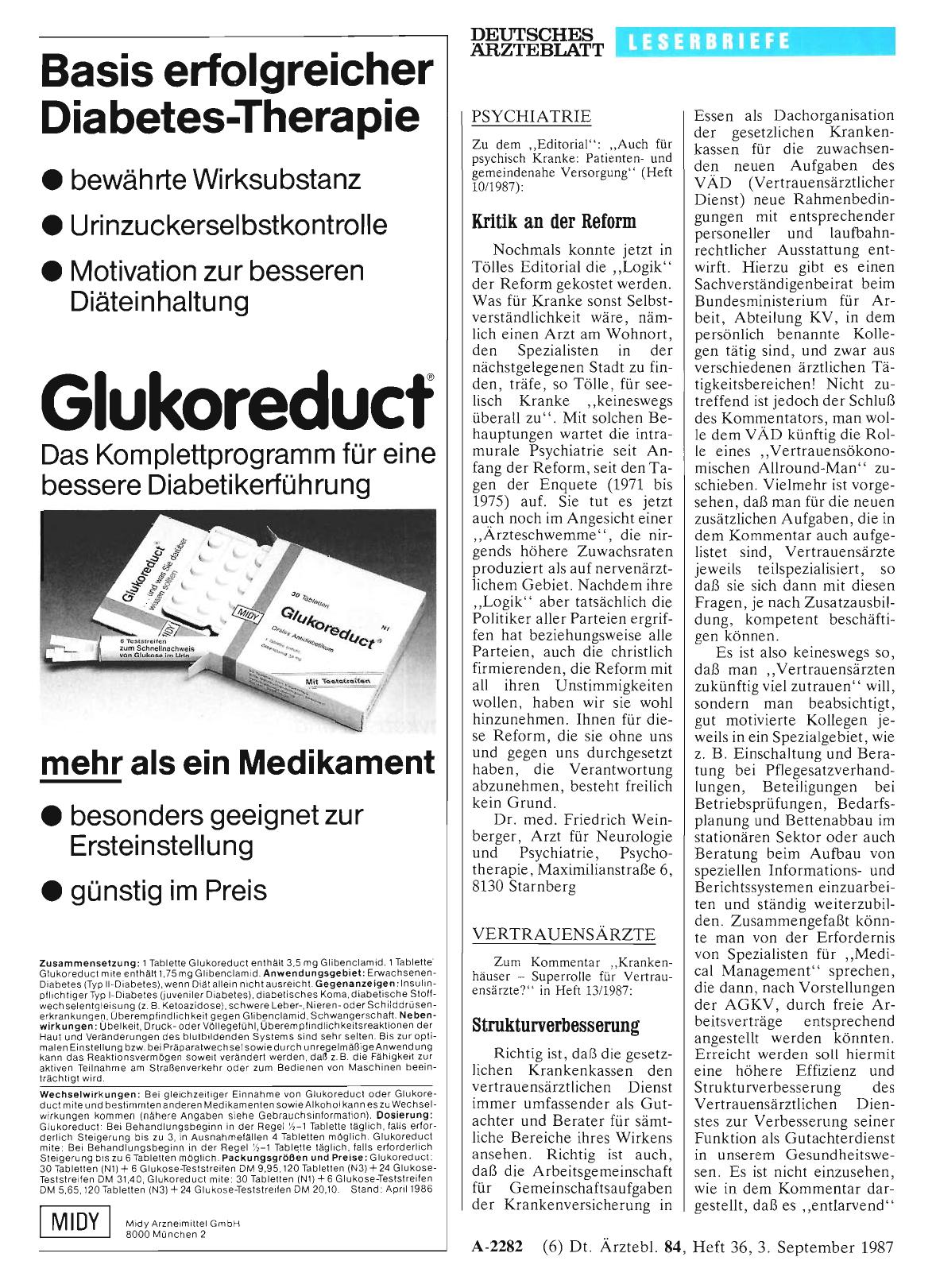 Vorschauseite 1: PSYCHIATRIE: Kritik an der Reform